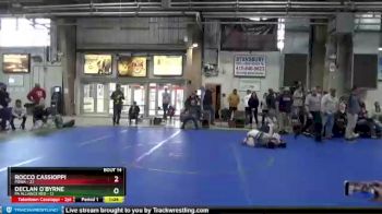 100 lbs Round 5 (6 Team) - Rocco Cassioppi, POWA vs Declan O`byrne, PA Alliance Red