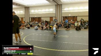 47 lbs Quarterfinals (8 Team) - Blake Poindexter, Ares Red vs Merrick Milks, Illinois King Pins