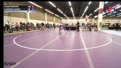 108 lbs Consi Of 4 - Logan Martinez, Texas Wrestling Academy vs Lawrence Hilbert, ONE Wrestling Academy