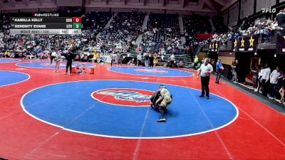 120 lbs Cons. Round 2 - Serenity Evans, Lithonia vs Kamilla Kelly, Collins Hill