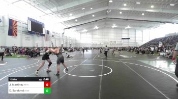 175 lbs Consi Of 16 #2 - Jackson Martinez, Impact Wrestling Club vs Drake Sandoval, Downey