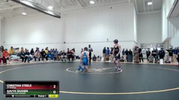138 lbs Champ. Round 1 - Gavyn Shaner, Oxford High School vs Christian Steele, St Martin