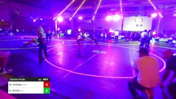 74 lbs Quarterfinal - Maddilynn Willden, 208 Badgers vs Adley Smith, Millard South WC