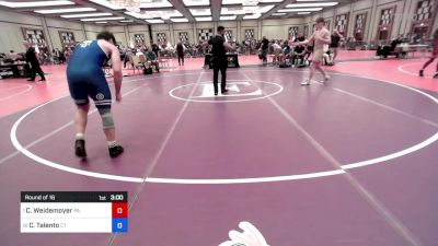 165 lbs Round Of 16 - Cael Weidemoyer, Pa vs Caiden Talento, Ct