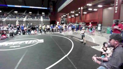 54 lbs Quarterfinal - Chayton Salway, Gladiator Wrestling Academy vs Bowen Hackbarth, Bozeman WC