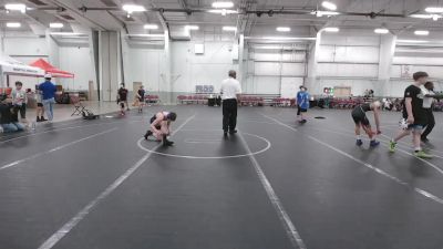 100 lbs Quarterfinal - Jake Hudson, NDWA vs Brayden Laroche, Unattached