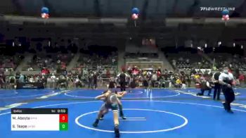 84 lbs Consolation - Marcus Abeyta, Nm Gold vs Samuel Teape, Shawnee Wrestling