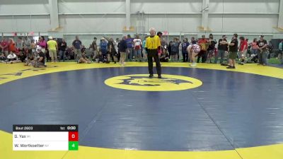 C-285 lbs Quarterfinal - Christopher Belmonte, NY vs Furber Jones, OH