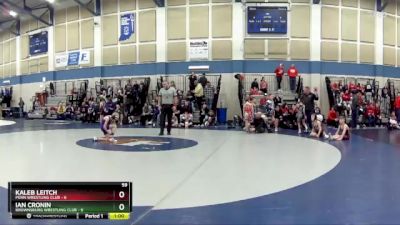 59 lbs Round 1 (3 Team) - Kaleb Leitch, Penn Wrestling Club vs Ian Cronin, Brownsburg Wrestling Club