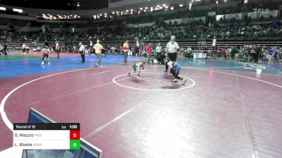 55 lbs Round Of 16 - Giovanni Mazzio, Pride Wrestling vs Lucas Bloete, Morris Knolls