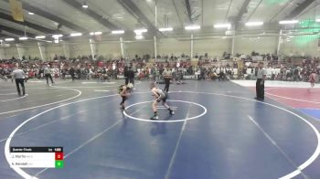 88 lbs Quarterfinal - Jeriah Morfin, NM Bad Boyz vs Andrew Randall, NAZ Grapplers