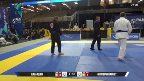 Mark Edward Berly vs Luis Asqueri 2025 Pan Jiu Jitsu IBJJF Championship