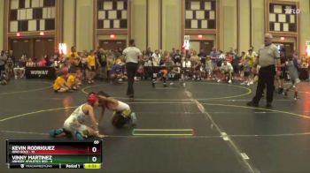 60 lbs Round 4 (6 Team) - Kevin Rodriguez, Ohio Gold vs Vinny Martinez, Armory Athletics Red