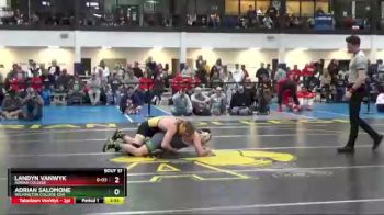 149 lbs Champ. Round 1 - Landyn VanWyk, Adrian College vs Adrian Salomone, Wilmington College (oh)