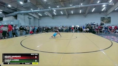 113 lbs Cons. Round 2 - Marius Lucero, Socorro vs Adleey Marquez, Greeley West