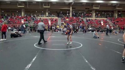 70 lbs Semifinal - Ryder Pankey, Lawrence Elite vs Jonathan Kidwell, Team Tulsa Wrestling Club