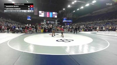 130 lbs Cons. Sub-rd Of 16 - Madison Black, CA vs Ariyanah Parson, VA