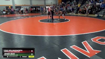 N-13 lbs Quarterfinal - Cole Hollingsworth, Mediapolis Youth Wrestling vs Jensen Read, Linn Mar Wrestling Club