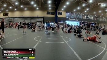 100 lbs Round 7 (8 Team) - Easton Sayre, Riverheads MS Wrestling vs Hal Rosenzweig, Junior Terps Xtreme