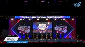 Cheer FX - Subzero [2025 L4 Senior Coed - D2 - Small Day 2] 2025 NCA All-Star National Championship