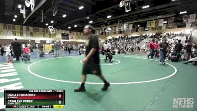 115/120 Round 2 - Dalia Hernandez, Howlers vs Cataleya Perez, Poway Elite