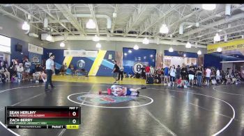 120 lbs Cons. Round 2 - Zach Berry, Palm Harbor University High vs Sean Herlihy, FL Elite Wrestling Academy