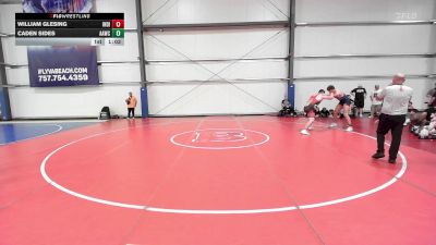 285 lbs Rr Rnd 2 - William Glesing, Indiana Outlaws Black vs Caden Sides, All-American Wrestling Club HS
