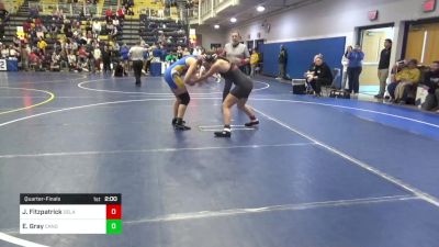 148 lbs Quarterfinal - Juliet Fitzpatrick, Delaware Valley vs Eva Gray, Canon-McMillan