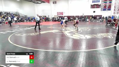 138 lbs Semifinal - Amani Samuel, Killingly vs Joseph Kennedy, Plainville