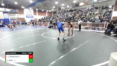 120 lbs Cons. Round 3 - Jacob Betancourt, Silvercreek vs Luis Solis, Los Altos Hacienda Heights