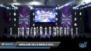 Highland Hills Middle School - Junior High - Pom [2022 Junior High - Pom Day 2] 2022 JAMfest Dance Super Nationals