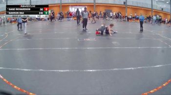 85/90 1st Place Match - Dawson Rau, Dragons Jr Wrestling Club vs Gage Richardson, Storm Wrestling Center