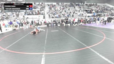 72 kg Champ. Rd Of 32 - Poorna Babu, Pioneer Wrestling Clun vs Taylor Graveman, Cardinal WC