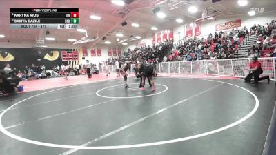 170 lbs 3rd Place Match - Karyna Rios, Oak Hills vs Samya Bazile, Pacifica/Oxnard