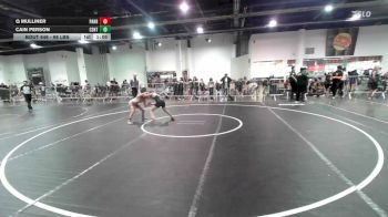 98 lbs Semifinal - Q Mulliner, Pahranagat Valley vs Cain Person, Central Coast Most Wanted