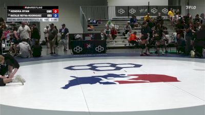 Senior Women Freestyle FS - 50 lbs Champ. Round 1 - Kendra Ryan, Cardinal WC vs Natalie Reyna-Rodriguez, Oregon