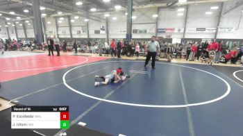 46 lbs Round Of 16 - Preston Escobedo, Small Town Grims vs Jameson Ullom, Crater Mat Club