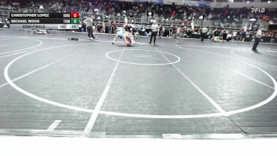 148 lbs Consi Of 4 - Christopher Lopez, KongKrete Wr Ac vs Michael Woos, Team Central WC