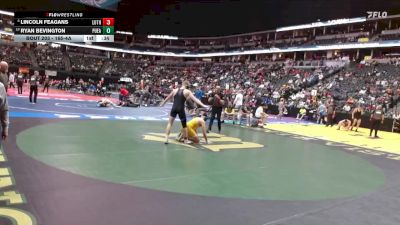 165-4A Cons. Round 1 - Ryan Bevington, Pueblo East vs Lincoln Feagans, Lutheran