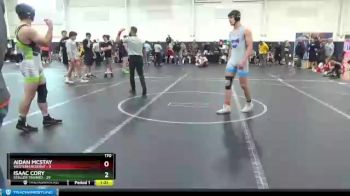 170 lbs Round 2 (4 Team) - Aidan McStay, Western Reserve vs Isaac Cory, Steller Trained