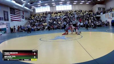 157 lbs Cons. Round 5 - Thad Nikodym, SHERIDAN vs Bryson Ziol, VALLEY FORGE