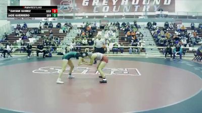 115 lbs Cons. Round 3 - Jade Guerrero, Quincy (Girls) vs Dayami Gomez, Grandview (Girls)