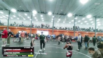 70 lbs Cons. Semi - Christian Masters, Summerville Takedown vs Cameron I Gardner, C2X