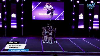 Tristate Athletics - Illuminati [2025 L5 Senior Coed - D2 Day 1] 2025 SU Battle at the Boardwalk Grand Nationals