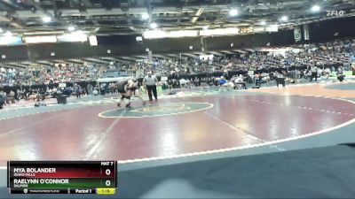 107 lbs Champ. Round 3 - Mya Bolander, Idaho Falls vs Raelynn O`connor, Salmon