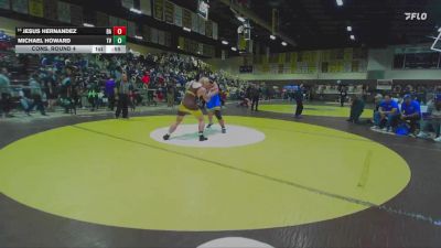 215 lbs Cons. Round 4 - Michael Howard, Temecula Valley vs Jesus Hernandez, Bishop Amat