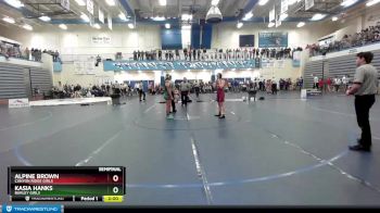 126G Semifinal - Alpine Brown, Canyon Ridge Girls vs Kasia Hanks, Burley Girls