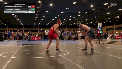 184 lbs Rd Of 16 - Christian Hansen, Cornell vs Aaron Ayzerov, Columbia