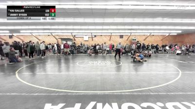 118 lbs Consi Of 4 - Kai Salles, Lehighton vs Jimmy Sysen, Vestal