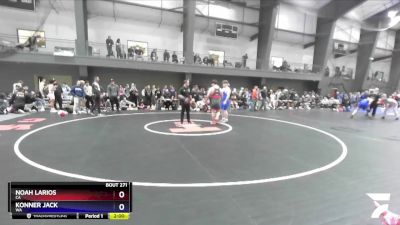 215 lbs Quarterfinal - Noah Larios, CA vs Konner Jack, WA